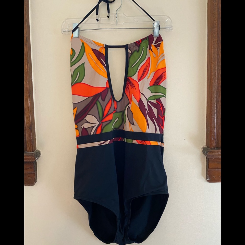 Vintage Calvin Klein Keyhole Swimsuit